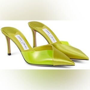 NEW IN BOX - Jimmy Choo Chartreuse Women's Heels